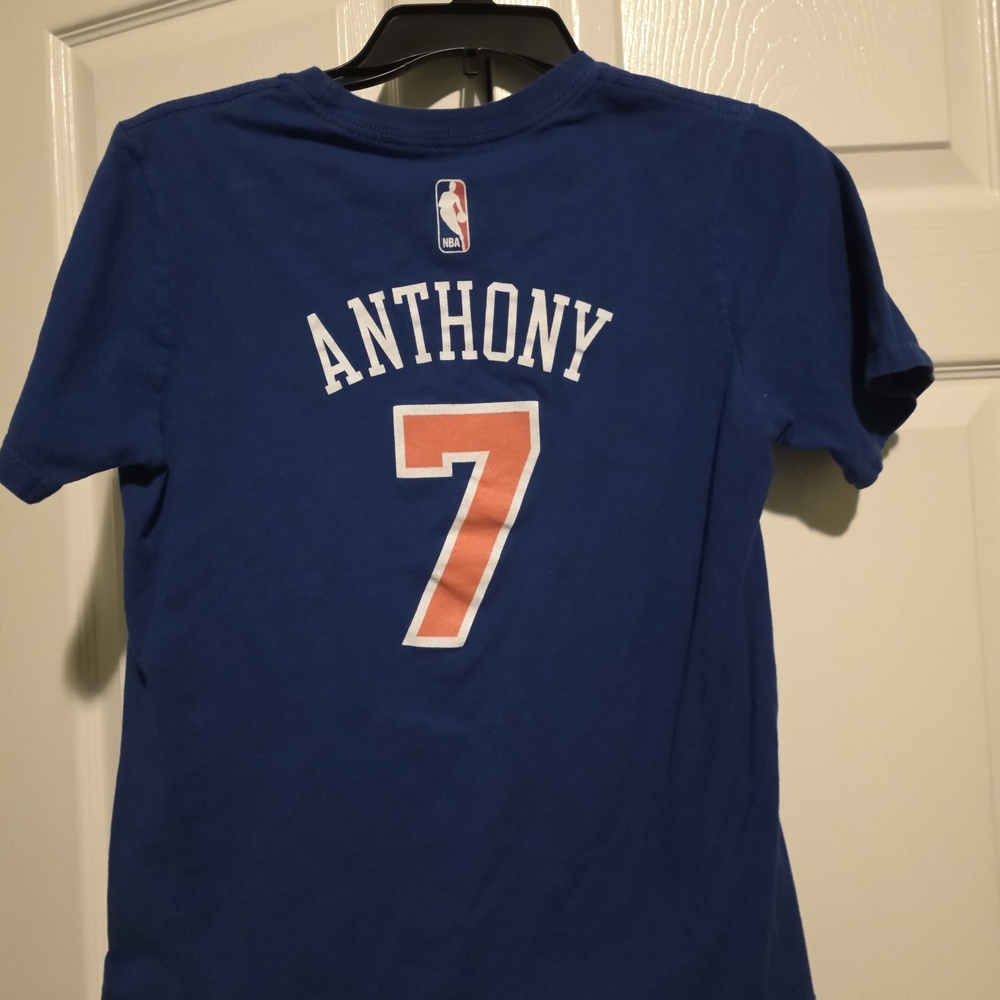 Kids Blue NBA Short Sleeve Tee